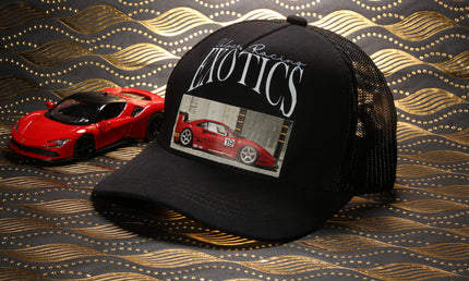Vulpera “Exotic Drive” Supercar Trucker Cap – Motorsport Heritage Edition