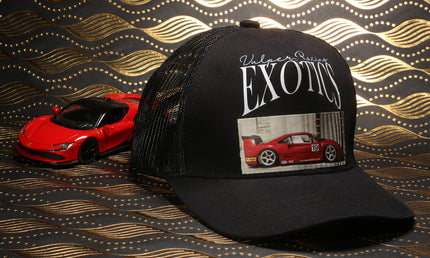 Vulpera “Exotic Drive” Supercar Trucker Cap – Motorsport Heritage Edition