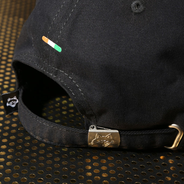 Vulpera Designer Mindframe Premium Baseball Cap – Geometric Skull Embroidery | Cotton Twill 275+ GSM