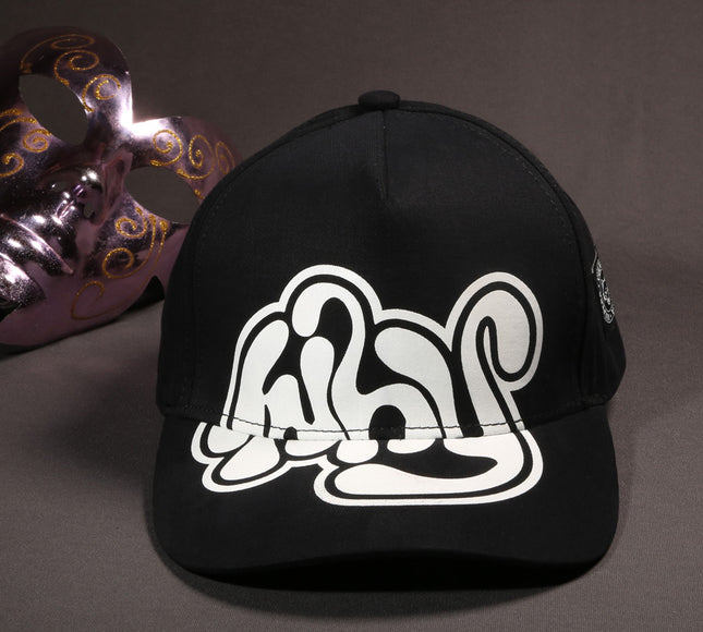 Vulpera Graffiti Flow Premium Baseball Cap | Street Art Print | Adjustable Metal Buckle