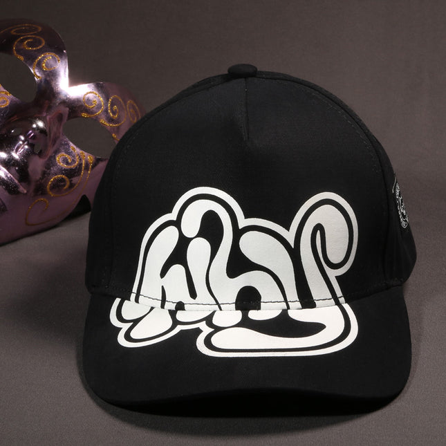 Vulpera Graffiti Flow Premium Baseball Cap | Street Art Print | Adjustable Metal Buckle