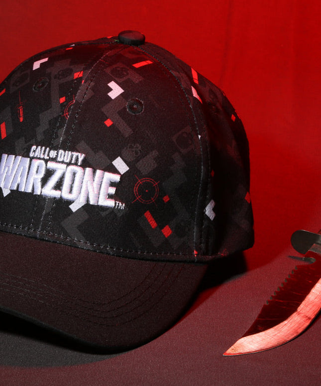 Vulpera x Call of Duty® Warzone Official Licensed Cap | Red Tactical Gaming Baseball Cap | Premium Cotton Twill
