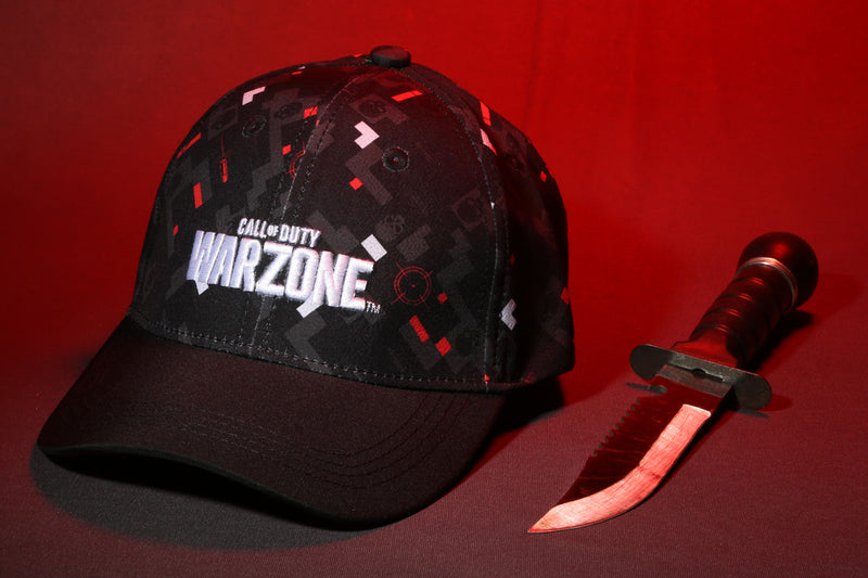 Vulpera x Call of Duty® Warzone Official Licensed Cap | Red Tactical Gaming Baseball Cap | Premium Cotton Twill