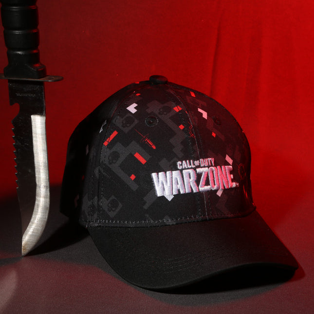 Vulpera x Call of Duty® Warzone Official Licensed Cap | Red Tactical Gaming Baseball Cap | Premium Cotton Twill