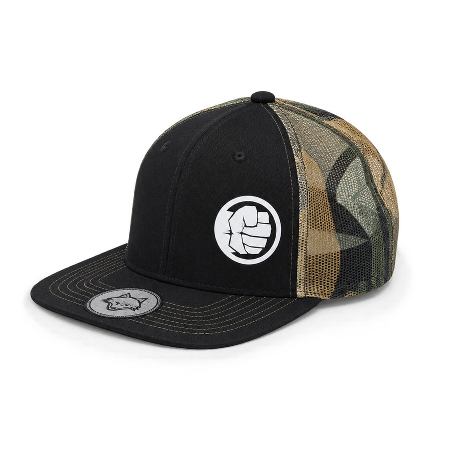 Vulpera X Marvel Hulk Iron Fist Trucker Cap | Premium Mesh Streetwear & Gym Hat