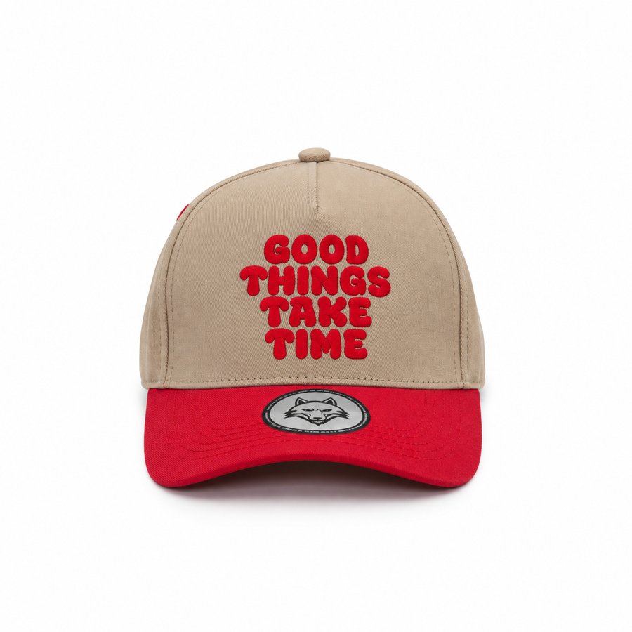Vulpera “Good Things Take Time” Premium Quote Cap – Patience Edition