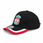 Vulpera x Liverpool FC “You’ll Never Walk Alone” Heritage Cap – Black with Tricolour Visor