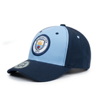 Vulpera x Manchester City Official Baseball Cap | Sky Blue & Navy | Premium Cotton Twill
