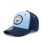 Vulpera x Manchester City Official Baseball Cap | Sky Blue & Navy | Premium Cotton Twill