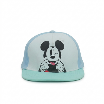Vulpera x Disney Mickey Mischief Baseball Cap – Pastel Blue & Mint Street Edition