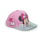 Vulpera x Disney Minnie Mouse Licensed Baseball Cap | Pink Rainbow Visor | Kids Cap