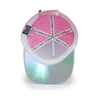 Vulpera x Disney Minnie Mouse Licensed Baseball Cap | Pink Rainbow Visor | Kids Cap