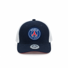 Vulpera x PSG Official Premium Baseball Cap | Texturised Crest | Navy & White