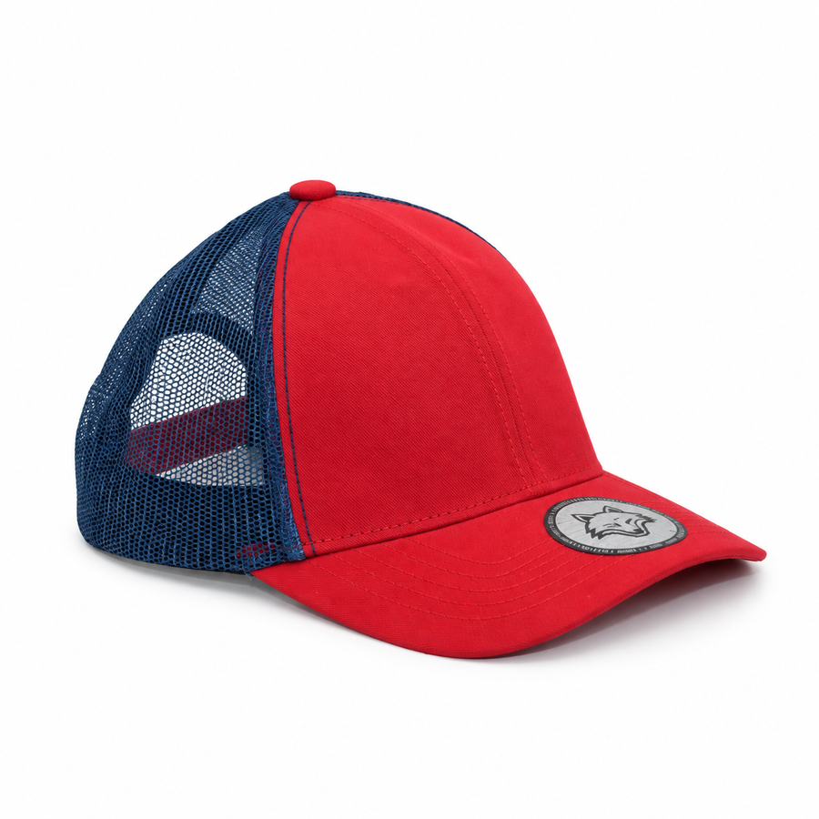 Vulpera Cotton Solid PremiumTrucker Snapback Cap