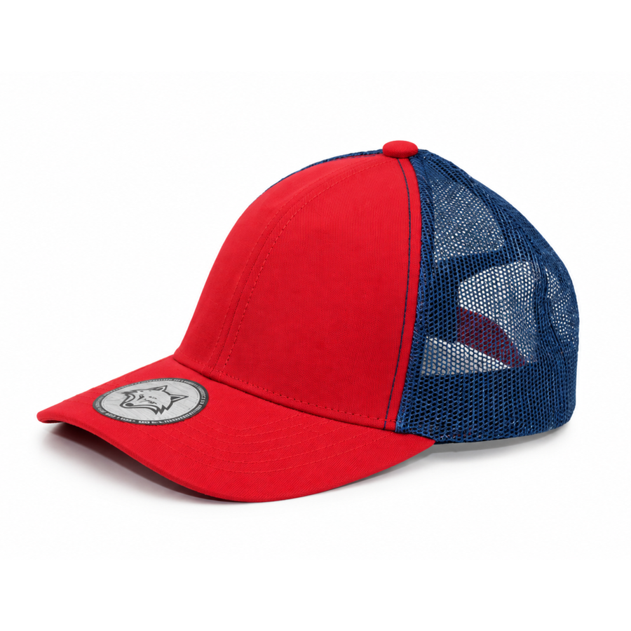 Vulpera Cotton Solid PremiumTrucker Snapback Cap