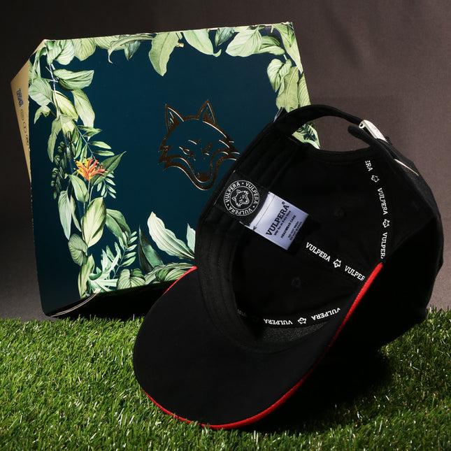 Vulpera x Liverpool FC “You’ll Never Walk Alone” Heritage Cap – Black with Tricolour Visor
