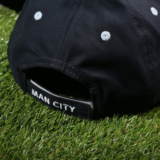 Vulpera x Manchester City Official Baseball Cap | Sky Blue & Navy | Premium Cotton Twill