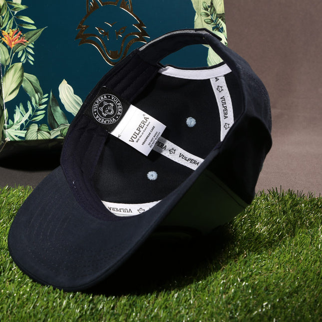 Vulpera x Manchester City Official Baseball Cap | Sky Blue & Navy | Premium Cotton Twill