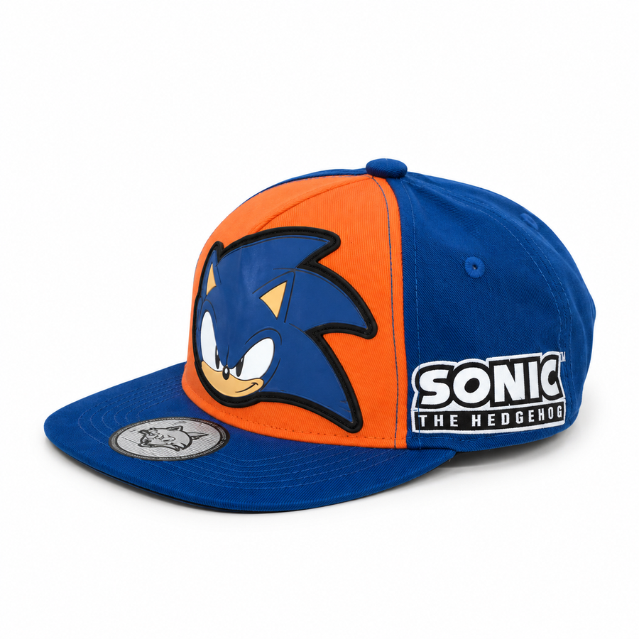 Vulpera x Licensed Sonic the Hedgehog Official Kids Premium Baseball Cap | Blue & Orange