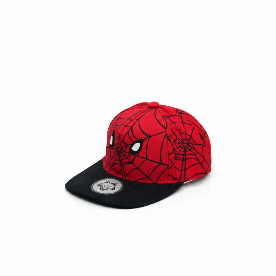 Vulpera x Marvel Spider-Man Webstrike Kids Baseball Cap – Premium Cotton Twill