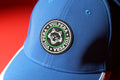 Vulpera Royal Crest Premium Baseball Cap | High-Density Silicone Logo | Royal Blue & White | Heavy Polyester 300+ GSM