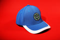 Vulpera Royal Crest Premium Baseball Cap | High-Density Silicone Logo | Royal Blue & White | Heavy Polyester 300+ GSM