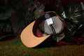 Vulpera Desert Stealth Premium Trucker Cap | 3D Fox Embroidery | Desert Tan & Camo Mesh | Heavy Cotton Twill Snapback