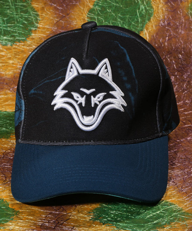 Vulpera Nightfall Abstract Premium Baseball Cap | 3D Fox Embroidery | 300+ GSM Imported Fabric