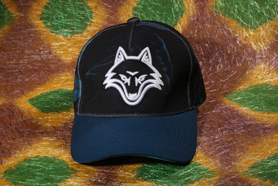 Vulpera Nightfall Abstract Premium Baseball Cap | 3D Fox Embroidery | 300+ GSM Imported Fabric