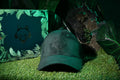 VULPERA Bottle Green Suede Baseball Cap | Premium Minimal Streetwear Hat