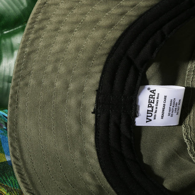 Vulpera “Terrain” Premium Olive Bucket Hat – Minimal Streetwear Edition