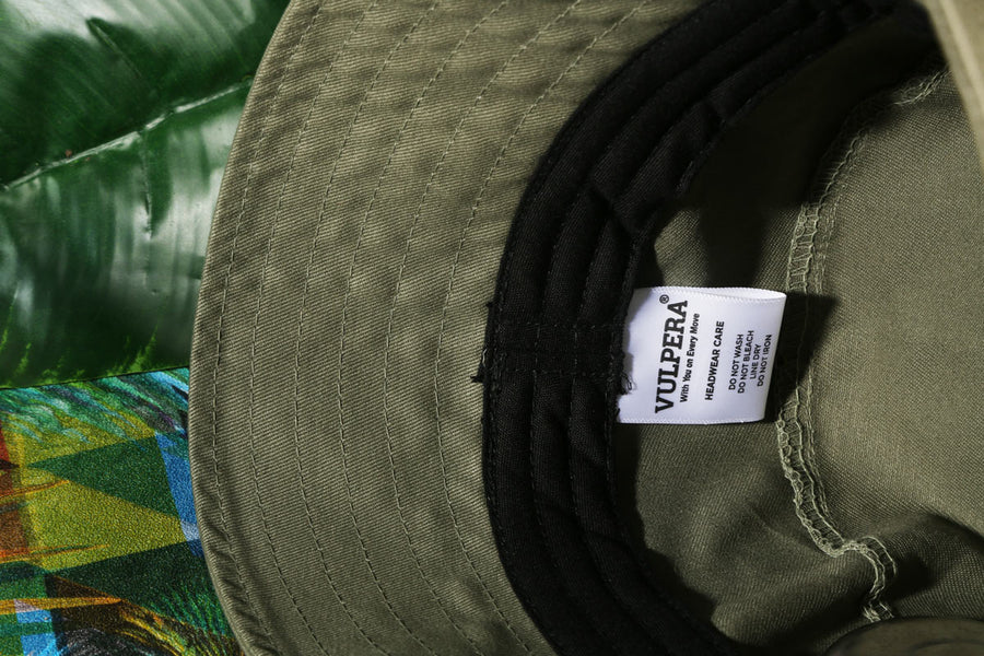 Vulpera “Terrain” Premium Olive Bucket Hat – Minimal Streetwear Edition