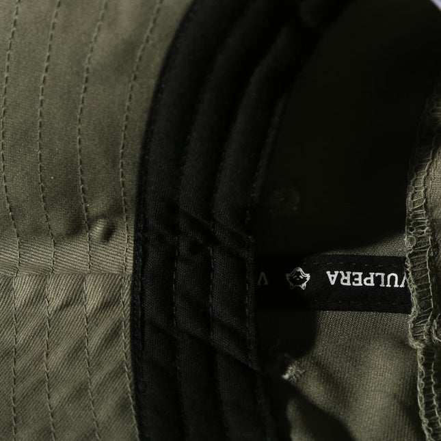 Vulpera “Terrain” Premium Olive Bucket Hat – Minimal Streetwear Edition