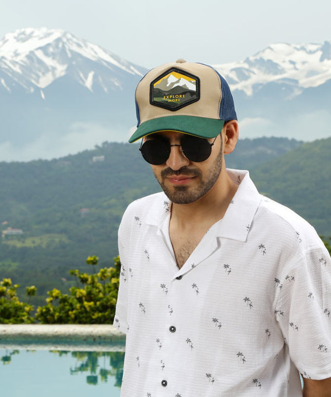 Explore More Mountain Trucker Cap – Adventure-Inspired Outdoor Lifestyle Hat
