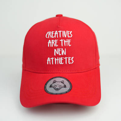 Vulpera “Creatives Are the New Athletes” Premium Quote Cap – Creator Edition