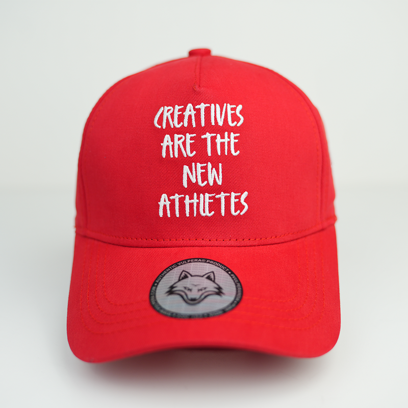 Vulpera “Creatives Are the New Athletes” Premium Quote Cap – Creator Edition